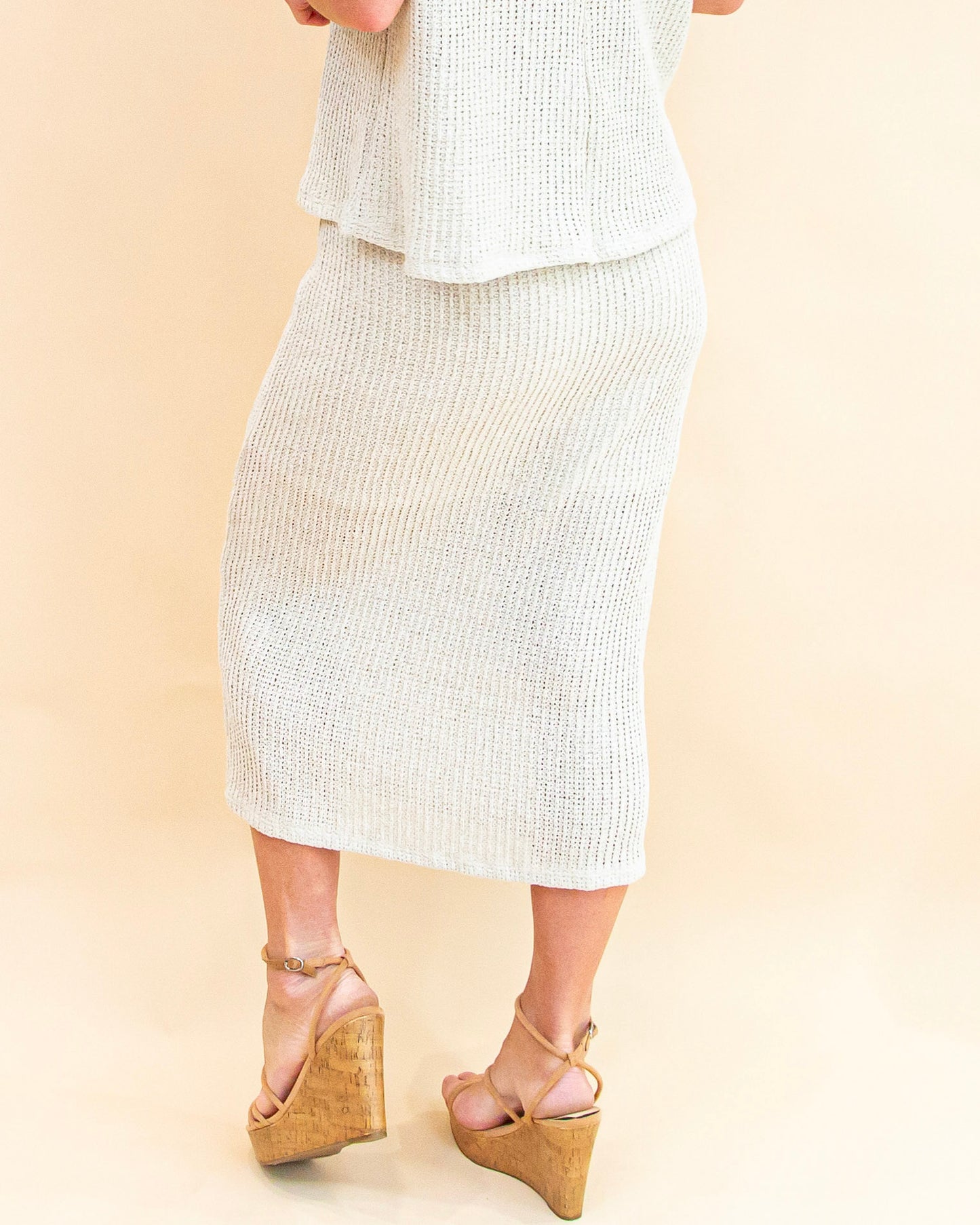 Naturally Yours Skirt in Natural (9065190195451)