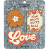 Love More Worry Less Magnet Set (8192338526459)