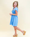 Bluebird Mini Dress in Blue (8327103414523)