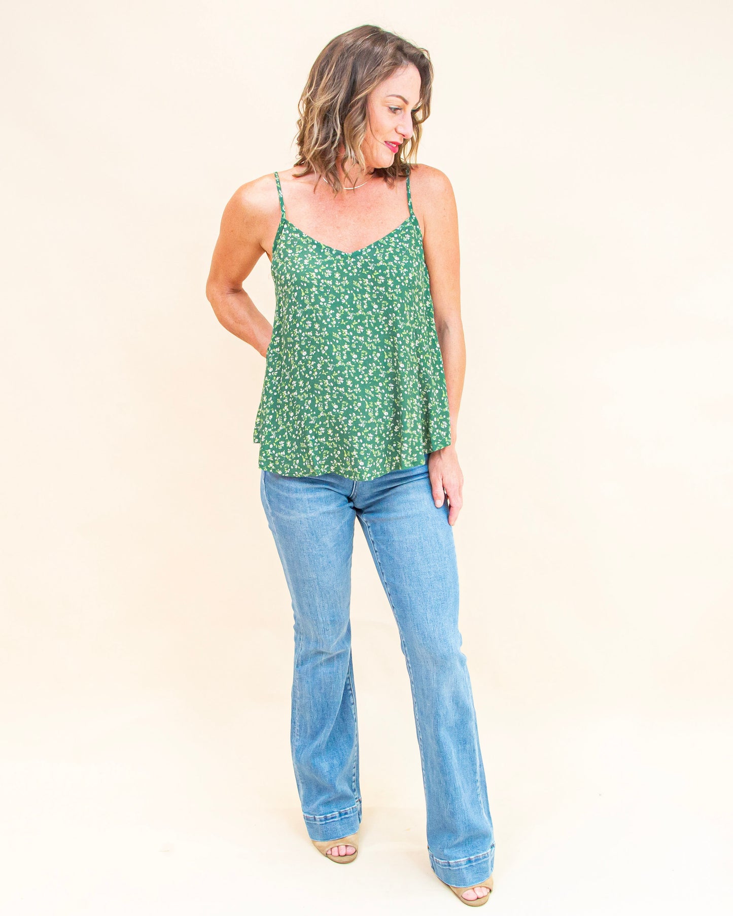 Just Picked Tank in Lime (9065161392379)