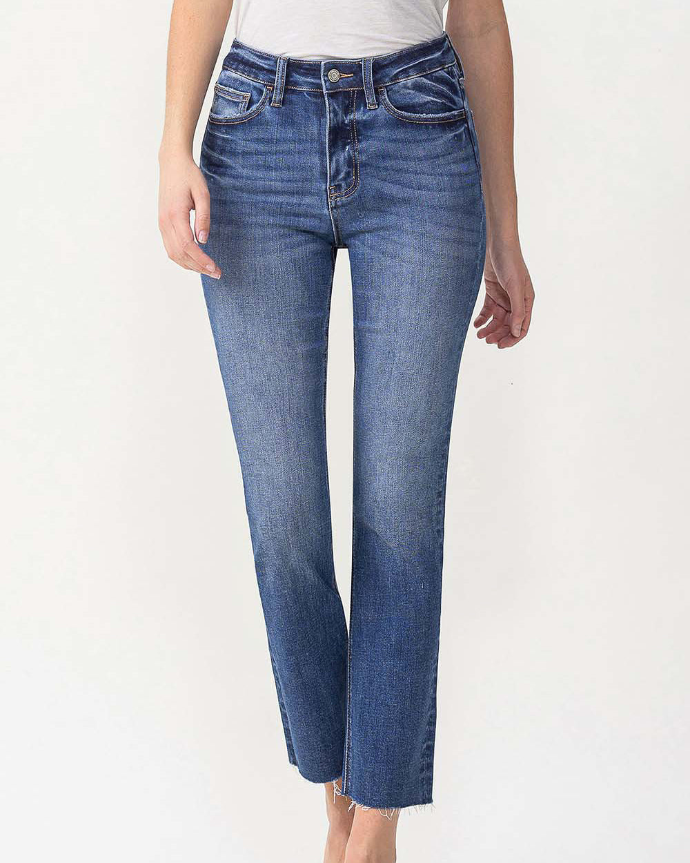 Masterfully High Rise Slim Straight Jeans (8773729255675)