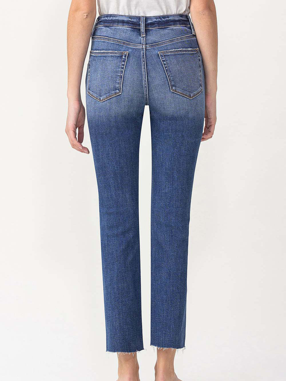 Masterfully High Rise Slim Straight Jeans (8773729255675)