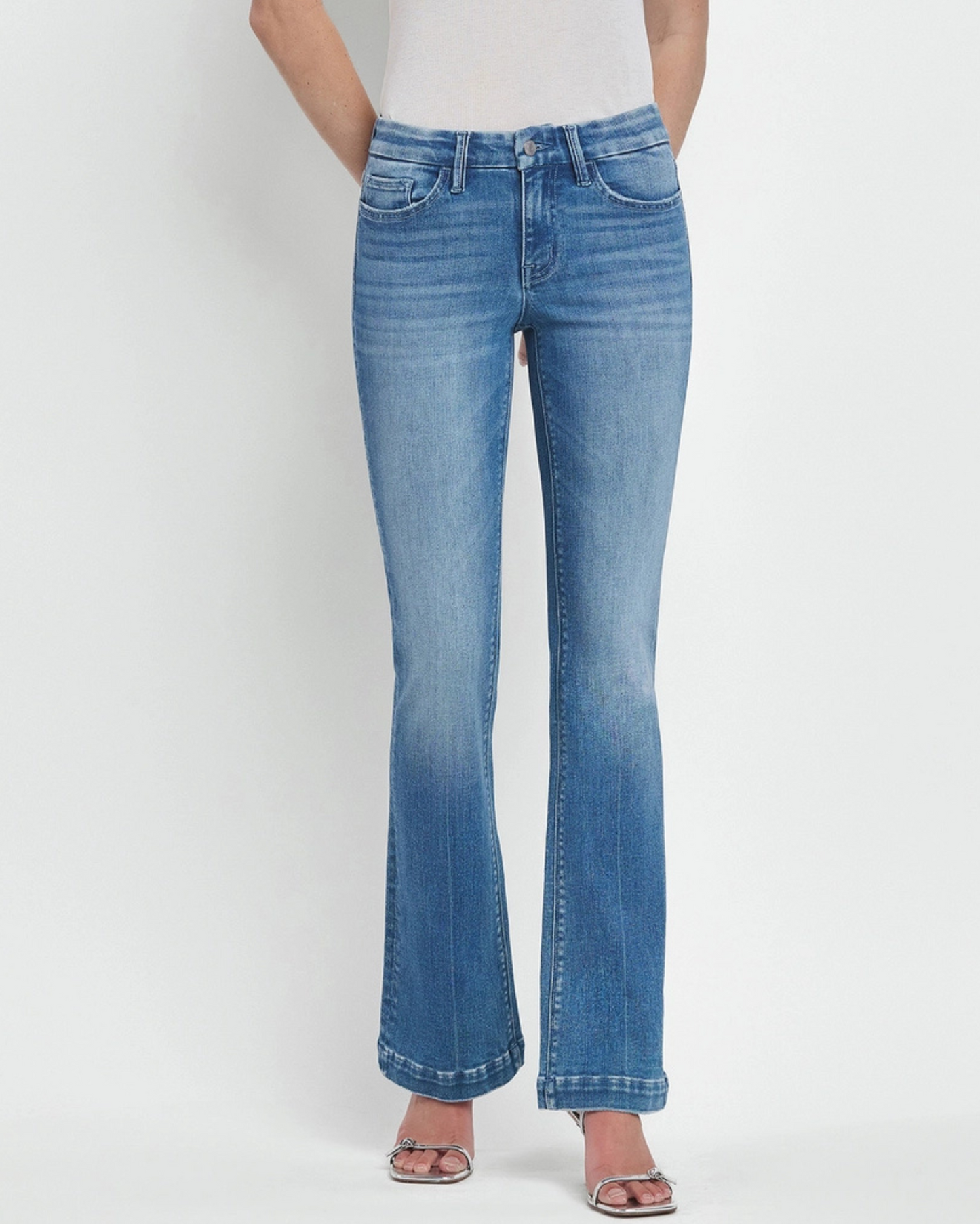 Prize Mid Rise Bootcut Jeans (9015406362875)