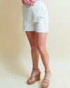 Sure To Notice Shorts in White (8157756883195)