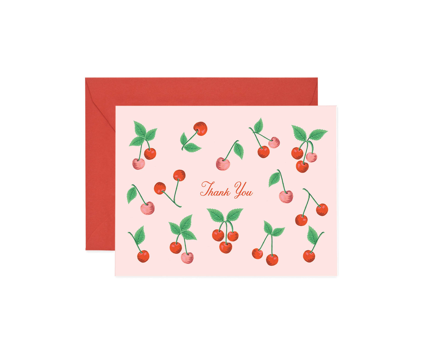 Cherries Thank You Card (8909420364027)