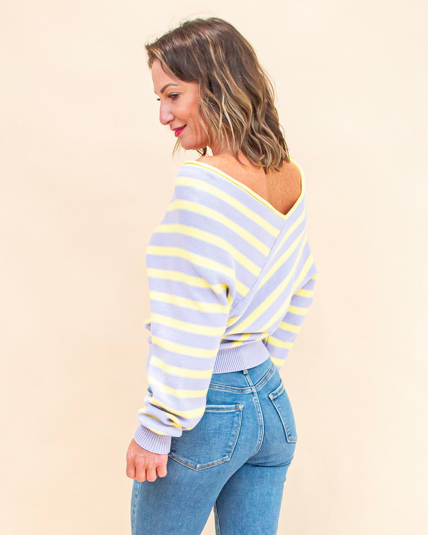 Color Me Sweet Sweater in Lavender (9060136878331)