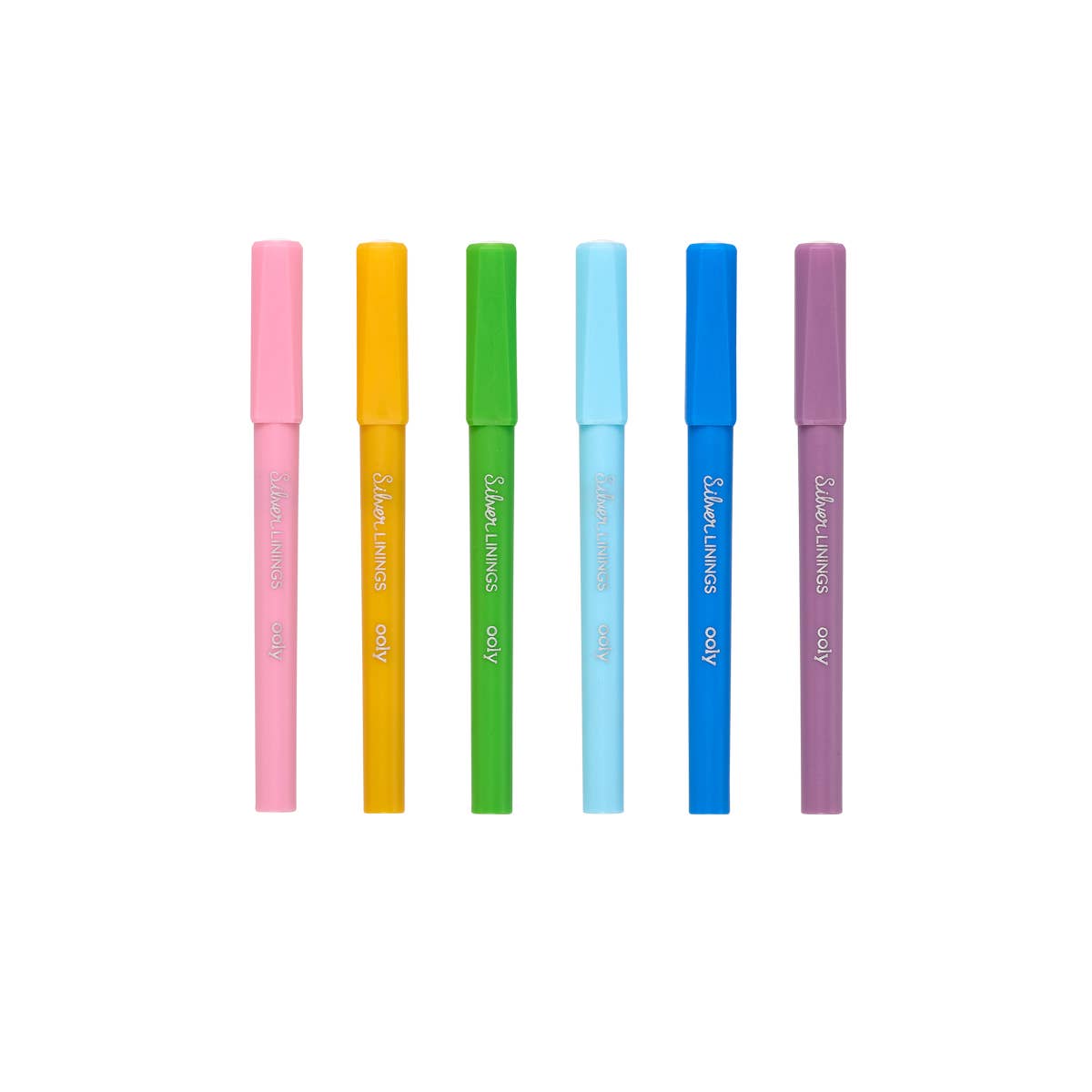 Silver Linings Outline Markers - Set of 6 (8912308830459)