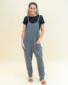  Just Chill Jumpsuit in Charcoal (8330507256059)