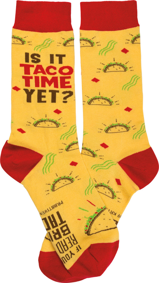 Taco Time Socks (8192337871099)
