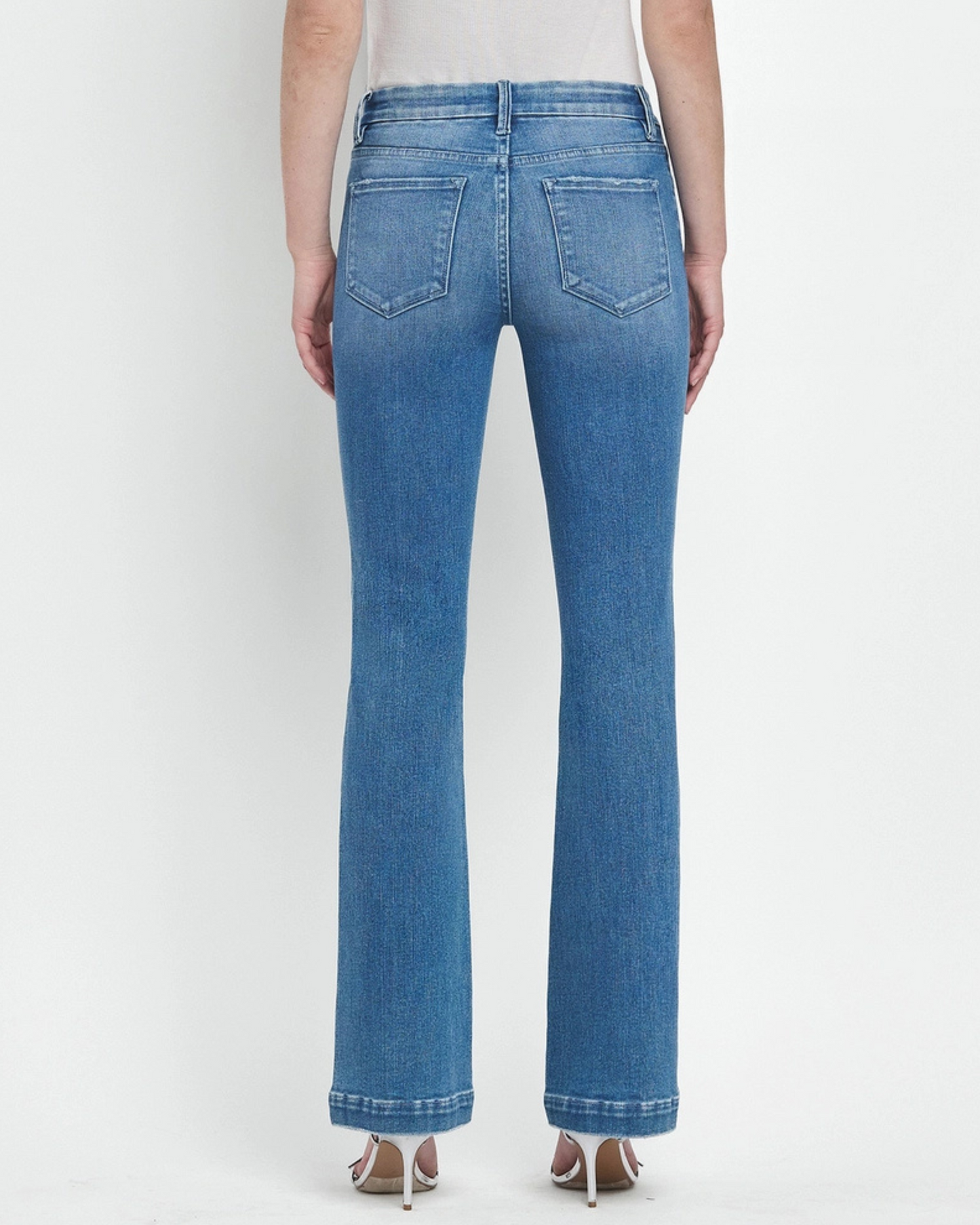 Prize Mid Rise Bootcut Jeans (9015406362875)
