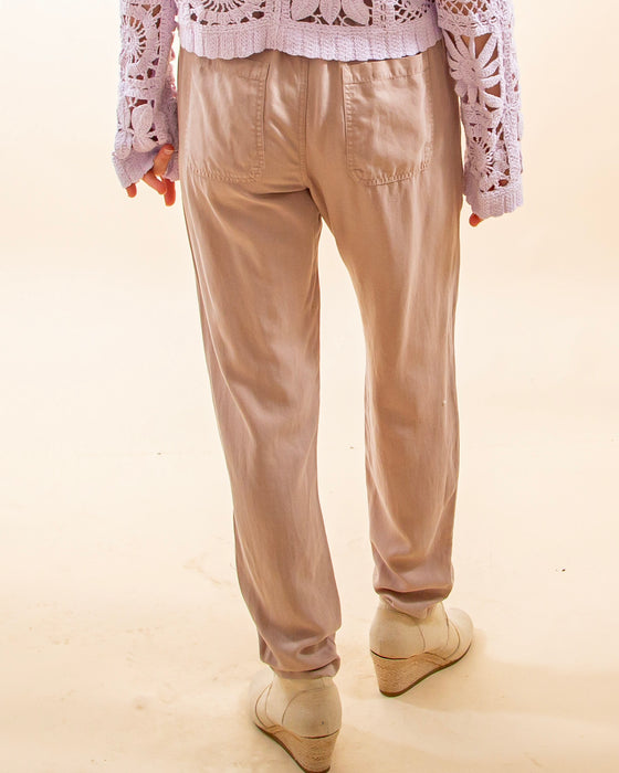 Talk About It Tapered Pants in Lt Taupe (8287269421307)
