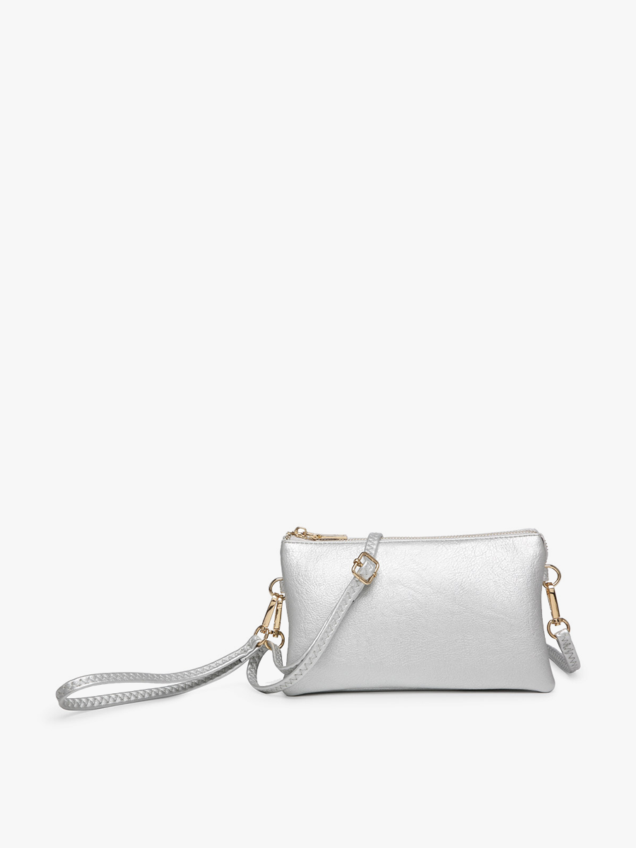 M013 Riley Monogrammable 3 Compartment Crossbody/Wristlet: Sodalite (8277037777147)