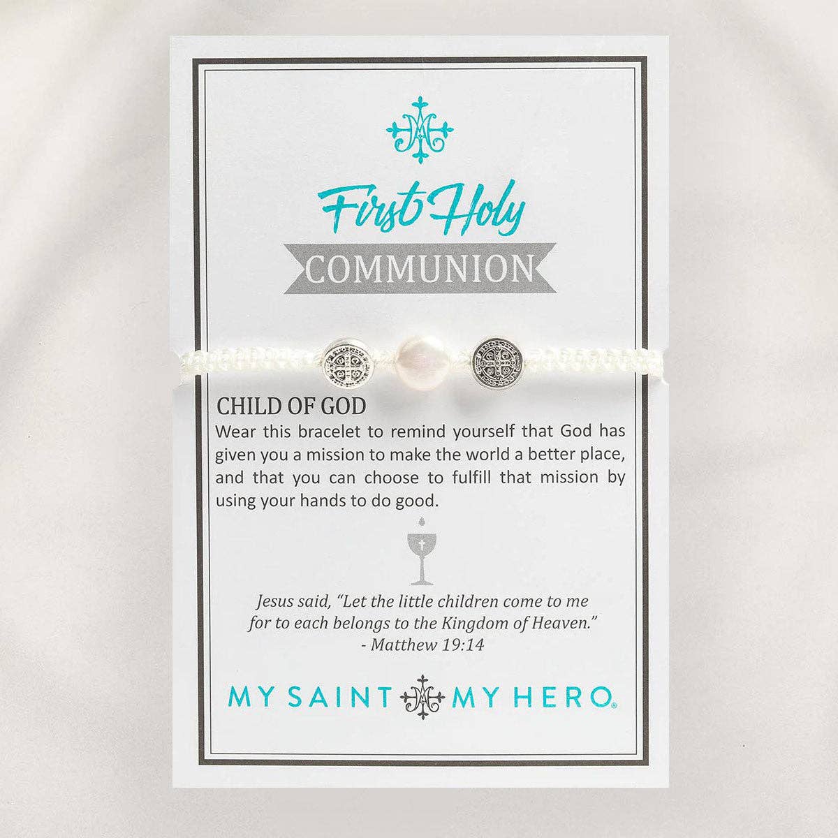 First Holy Communion Pearl Bracelet (8992141050107)