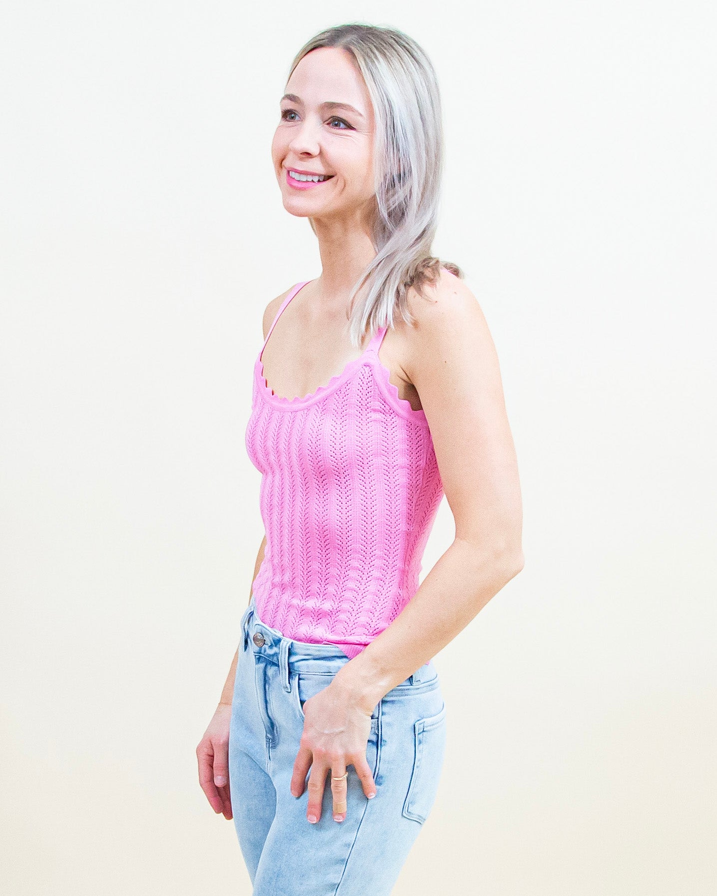 Meant For You Top in Pink (8327072940283)