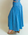 Going to Market Midi Skirt in Chambray (8327072252155)