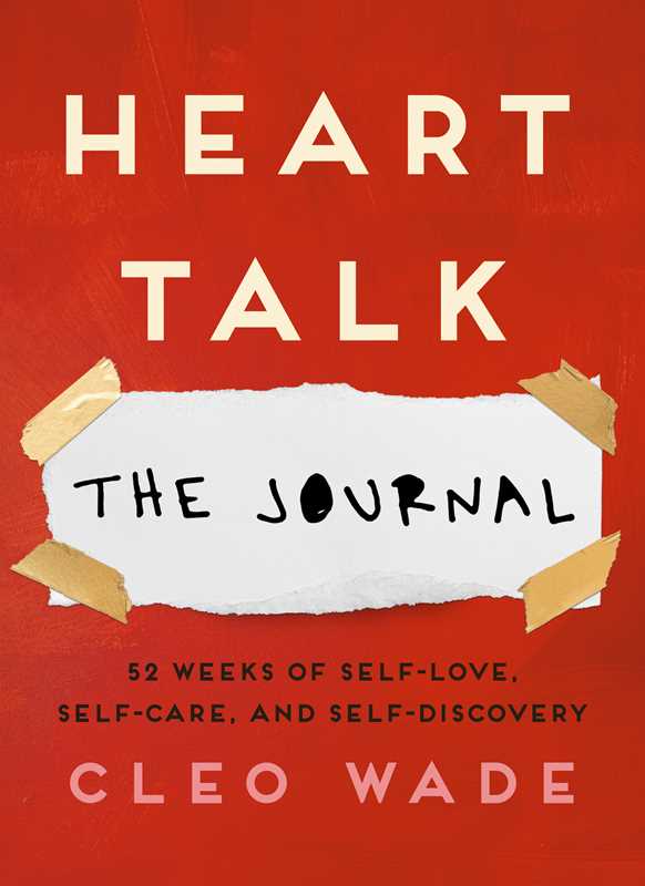 Heart Talk: The Journal by Cleo Wade (9015453155579)