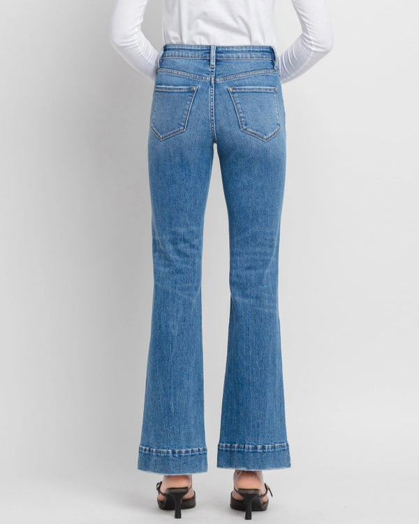Blue Lotus High Rise Flare Jeans (8964010246395)
