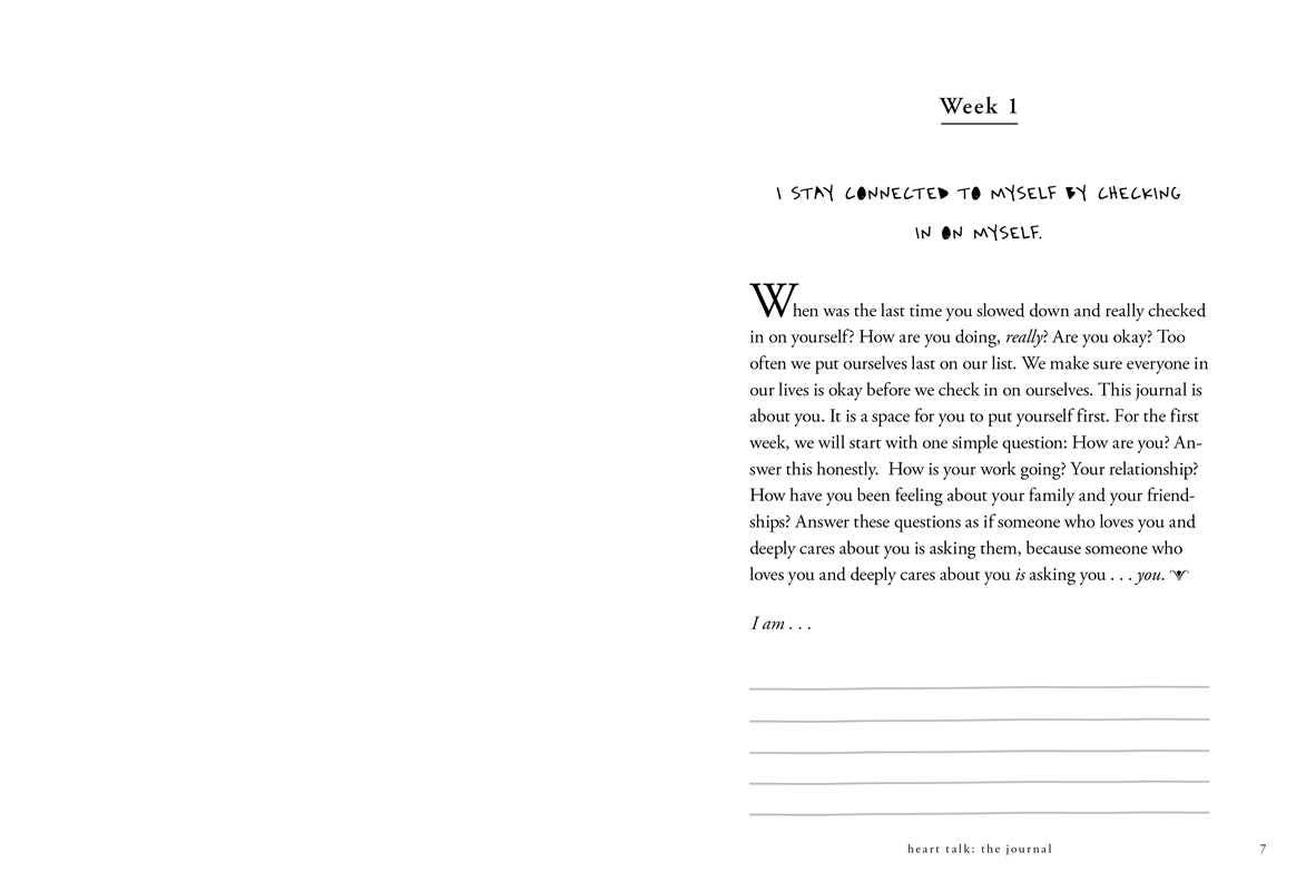 Heart Talk: The Journal by Cleo Wade (9015453155579)