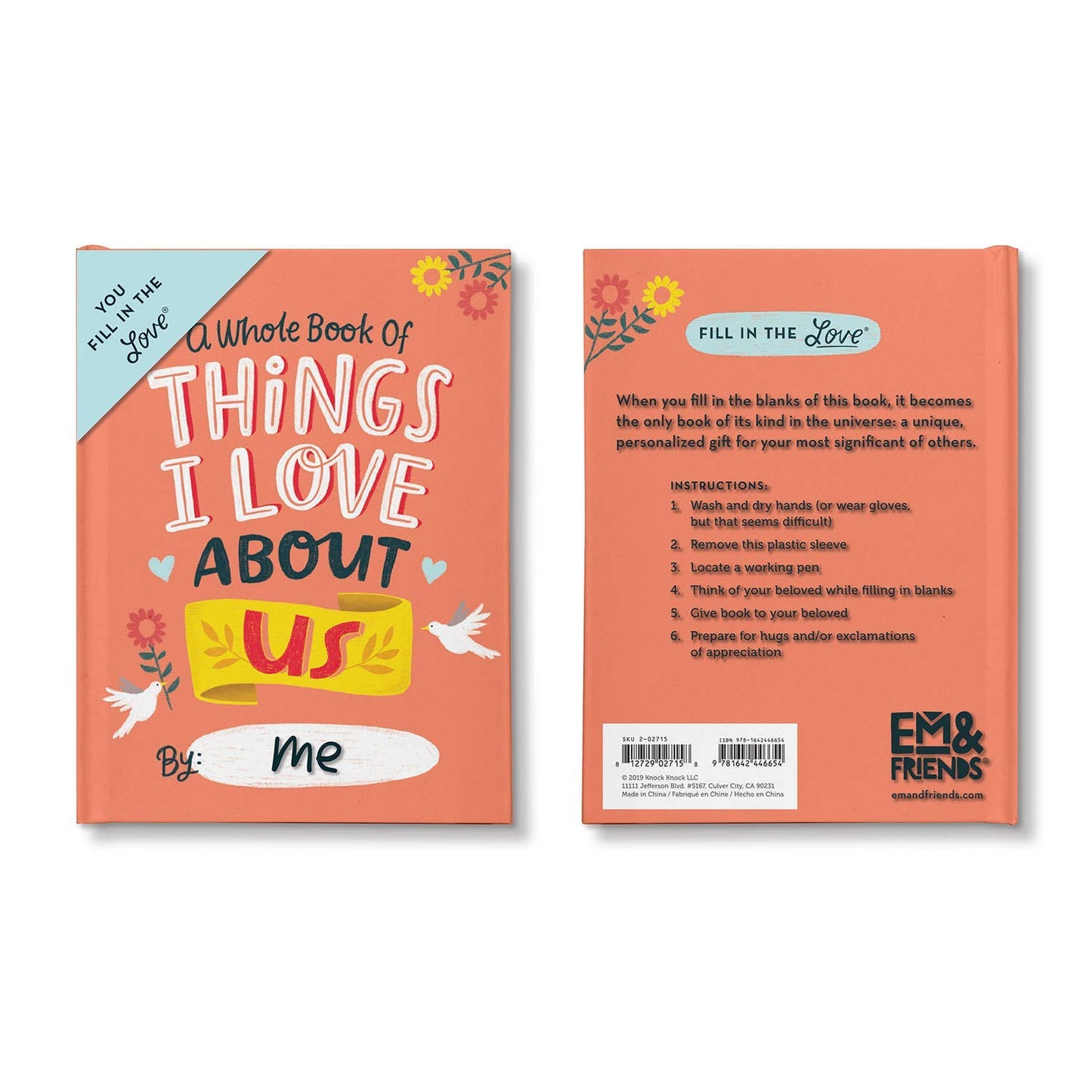 About Us Fill in the Love® Journal (8990077387003)