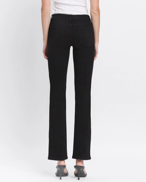 Clearly Mid Rise Bootcut Jeans (9090309718267)