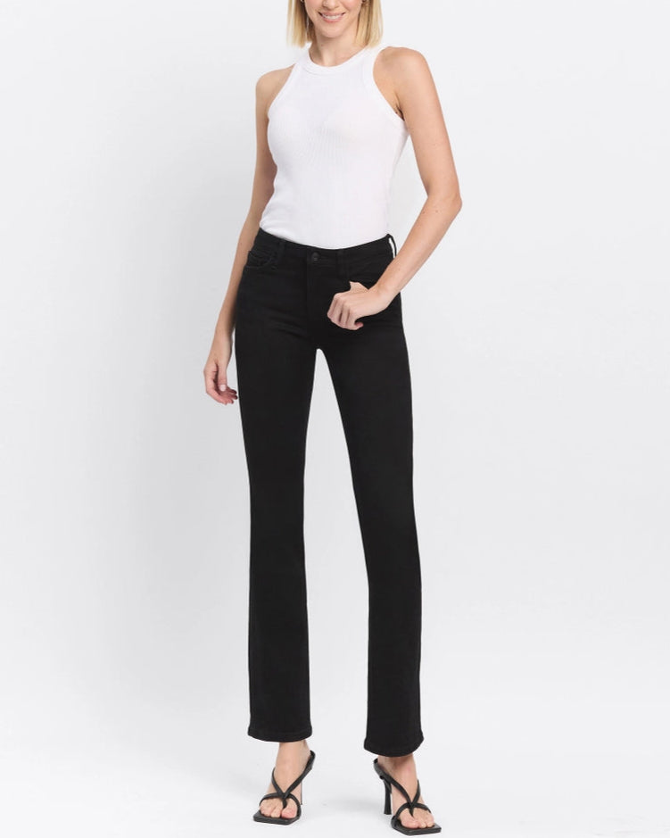 Clearly Mid Rise Bootcut Jeans (9090309718267)