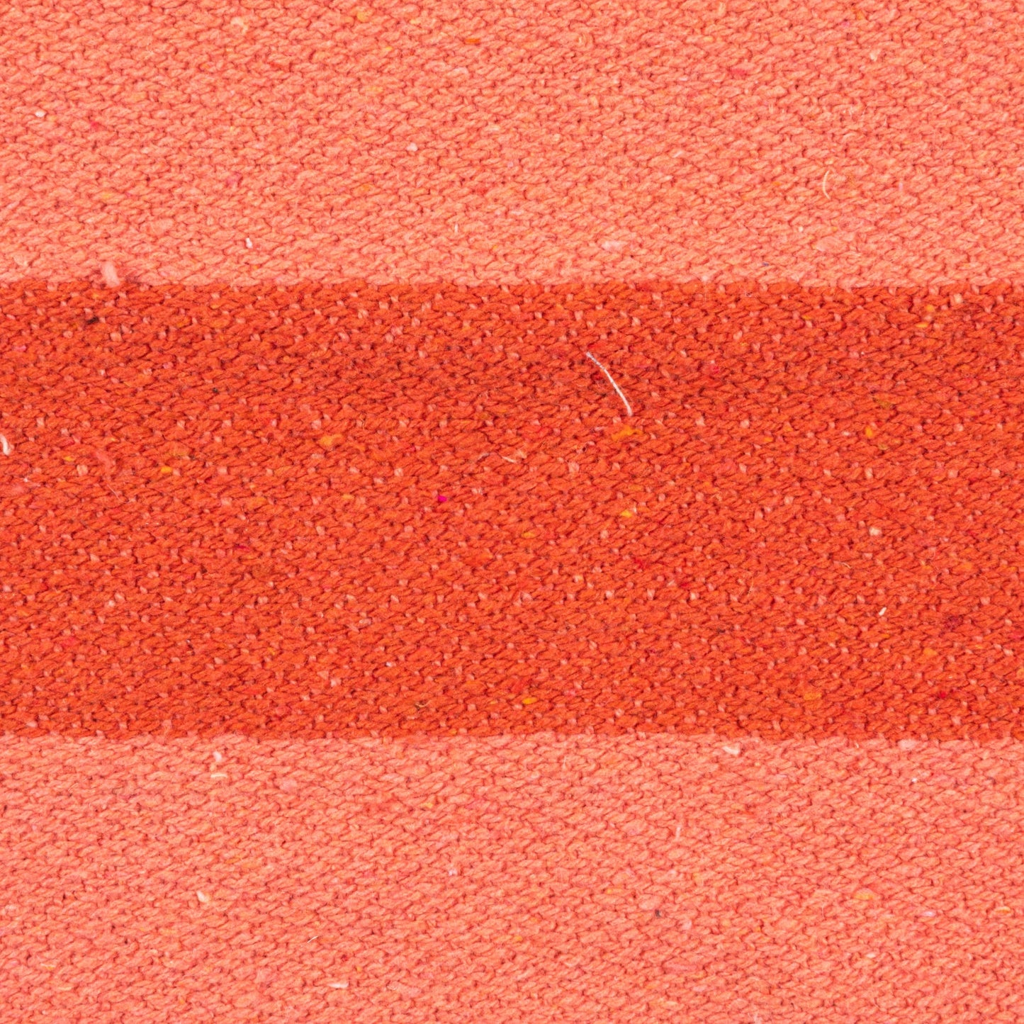 Woven Recycled Cotton Blend Throw with Stripes & Fringes (8966036816123)
