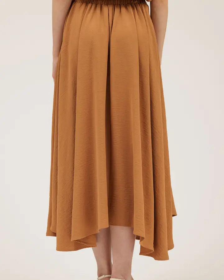 Can't Help Loving Skirt in Camel (9062125633787)