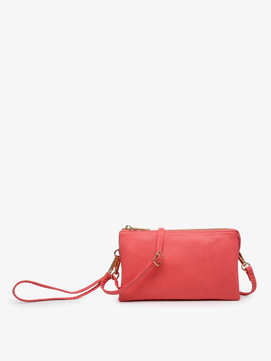 M013 Riley Monogrammable 3 Compartment Crossbody/Wristlet: Sodalite (8277037777147)