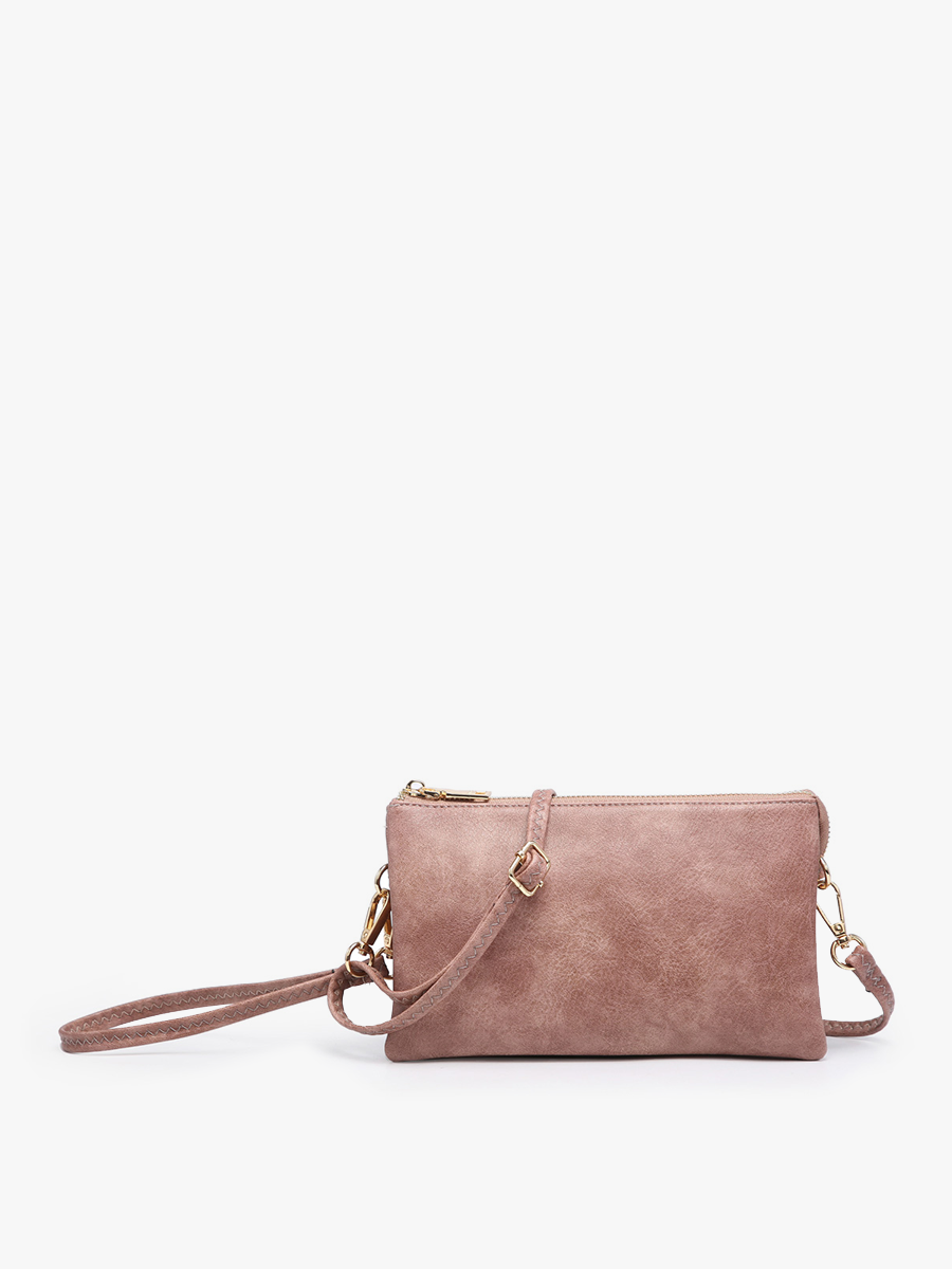 M013 Riley Monogrammable 3 Compartment Crossbody/Wristlet: Sodalite (8277037777147)