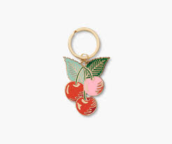 Rifle Cherries Enamel Keychain (8976623239419)