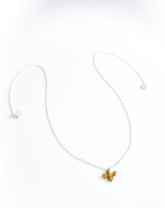 Queen Bee Necklace (6035099713696)
