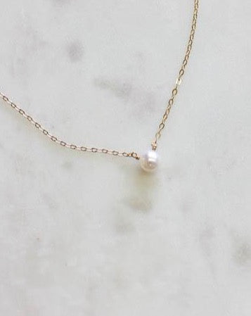 Ali's Favorite Pearl Necklace (4879590162476)