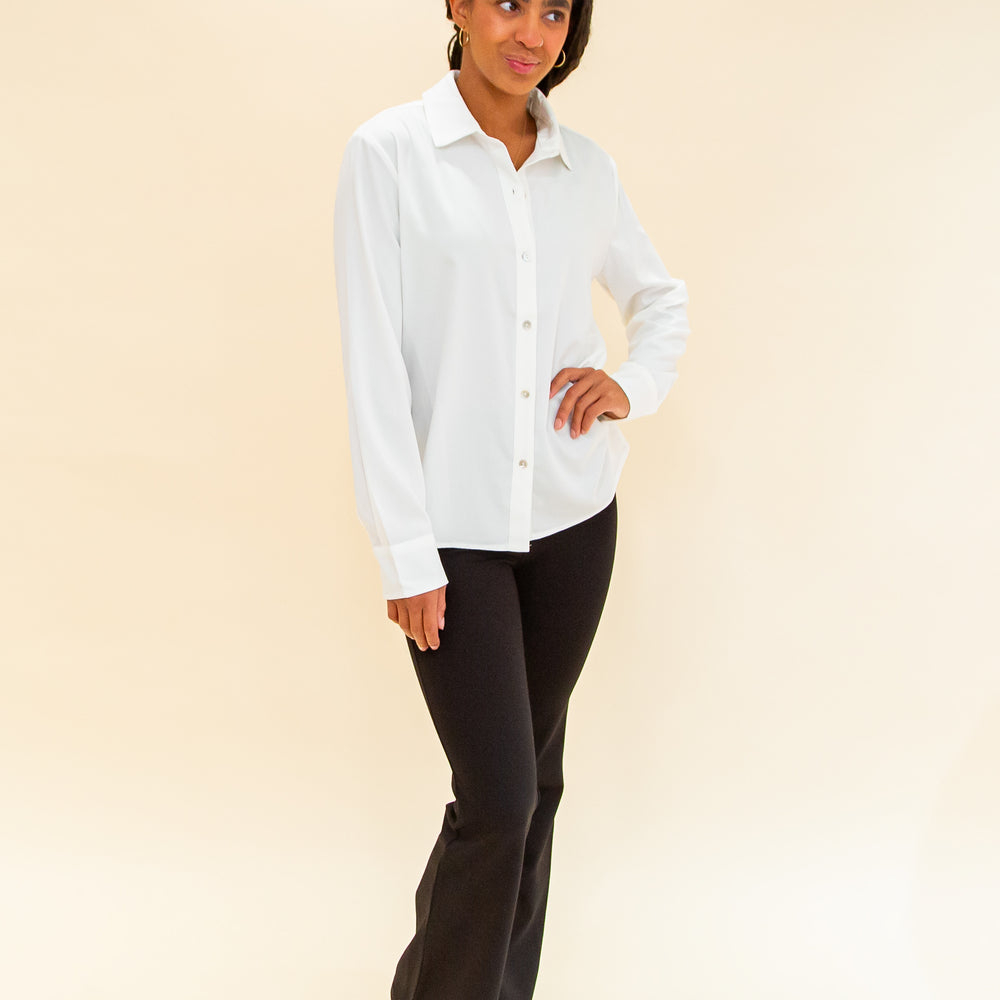 
                  
                    Workday Chic Shirt in Off White (8768866943227)
                  
                