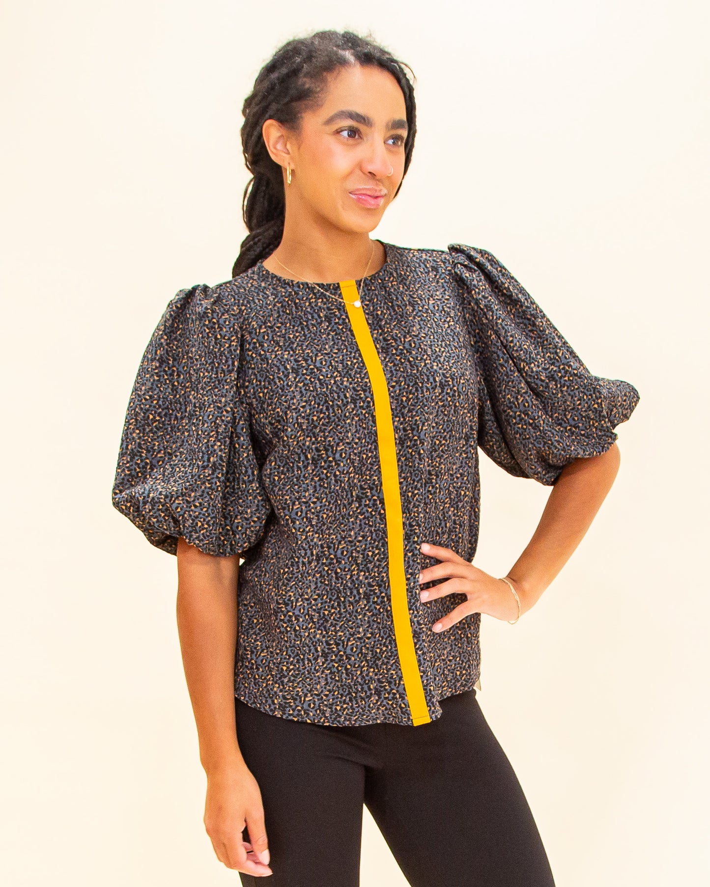 Bold Instincts Blouse in Blue (8774417809659)