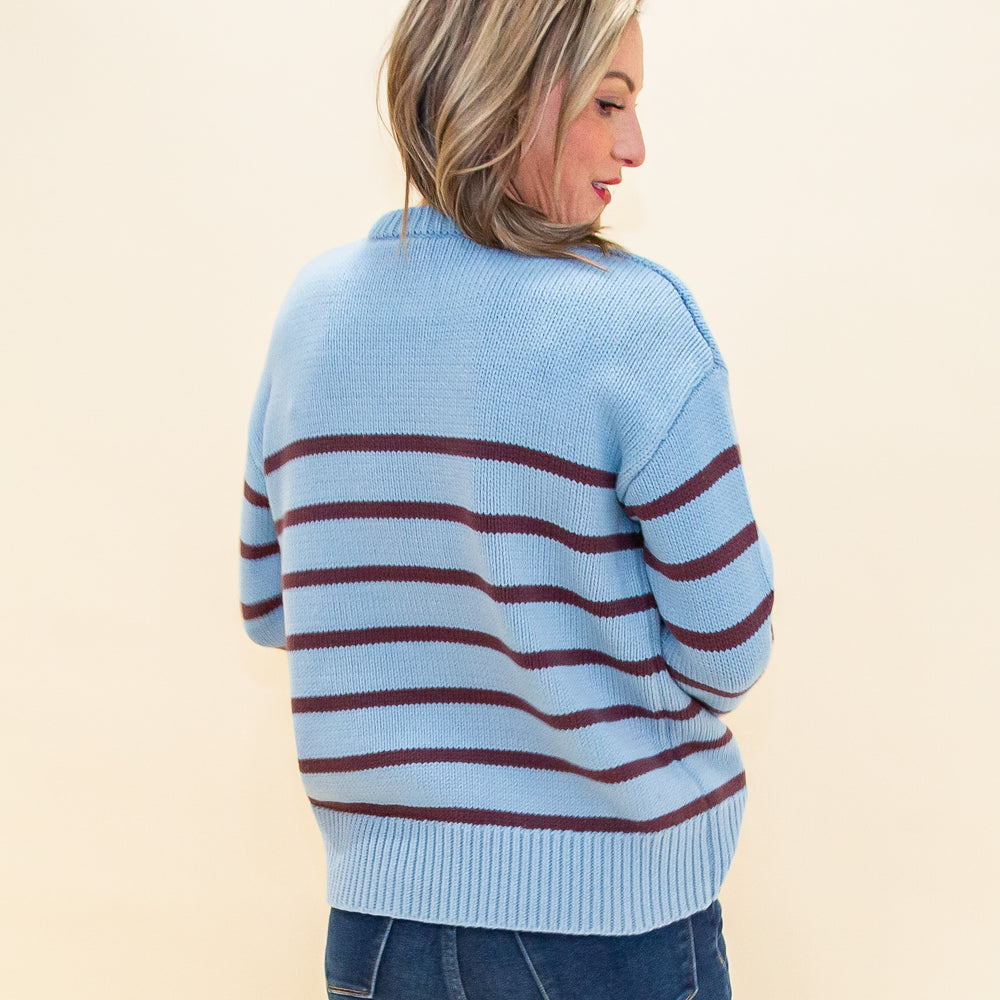 
                  
                    Boyfriend Stripe Sweater in Light Denim (8323545432315)
                  
                