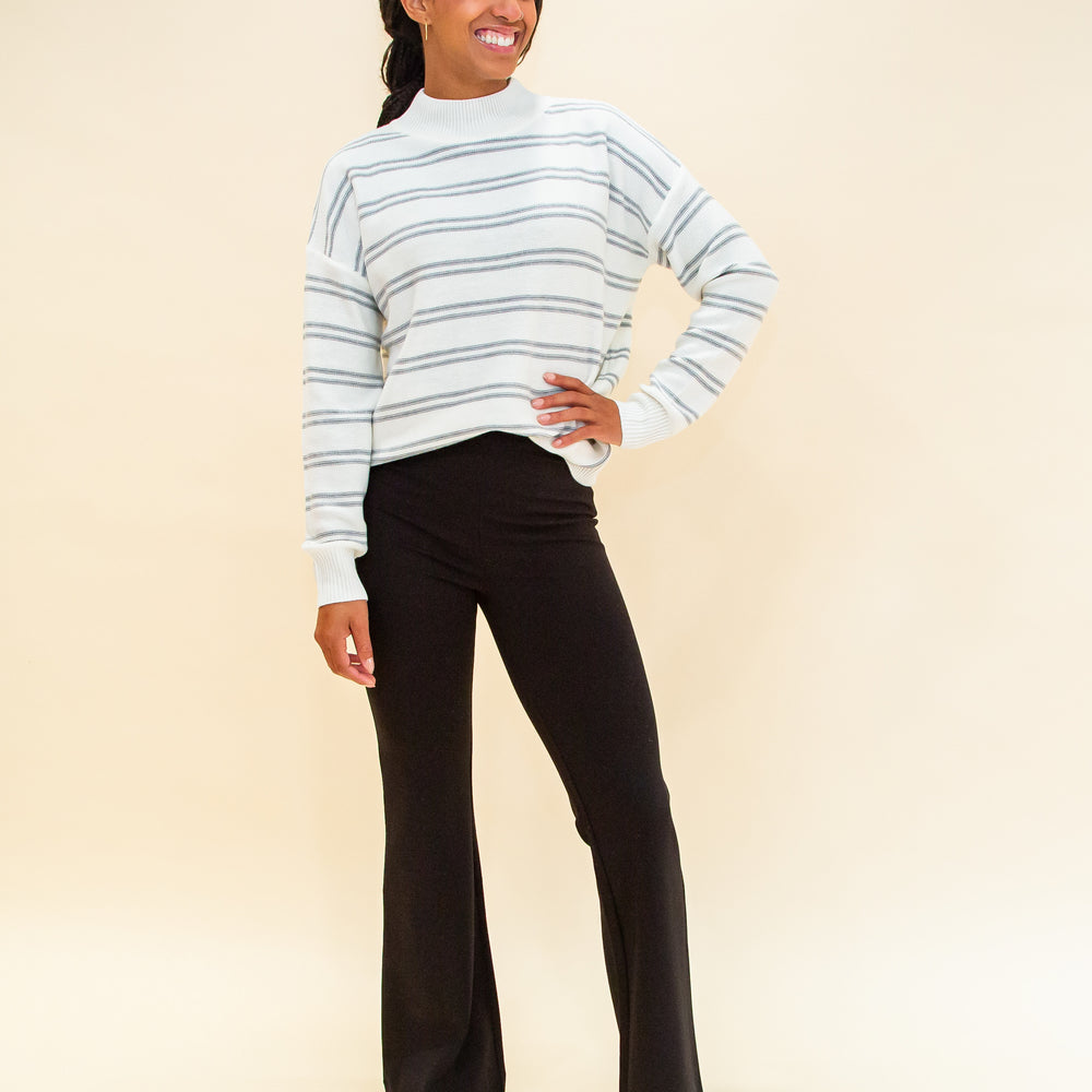 
                  
                    Smart Stripes Sweater in Ivory (8768868450555)
                  
                