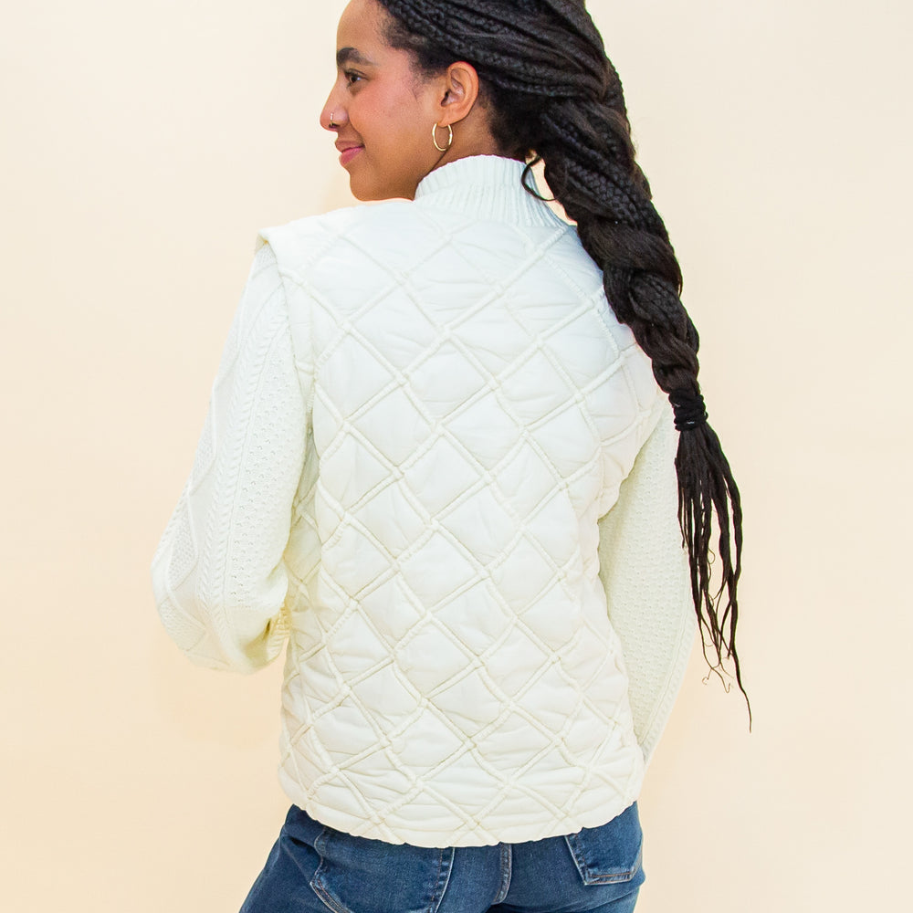 
                  
                    In Season Sweater Jacket in Ivory (8769272414459)
                  
                