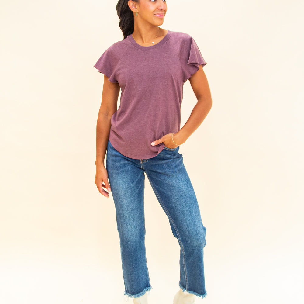 
                      
                        Abby Flutter Tee in Cocoa Berry (8323545759995)
                      
                    