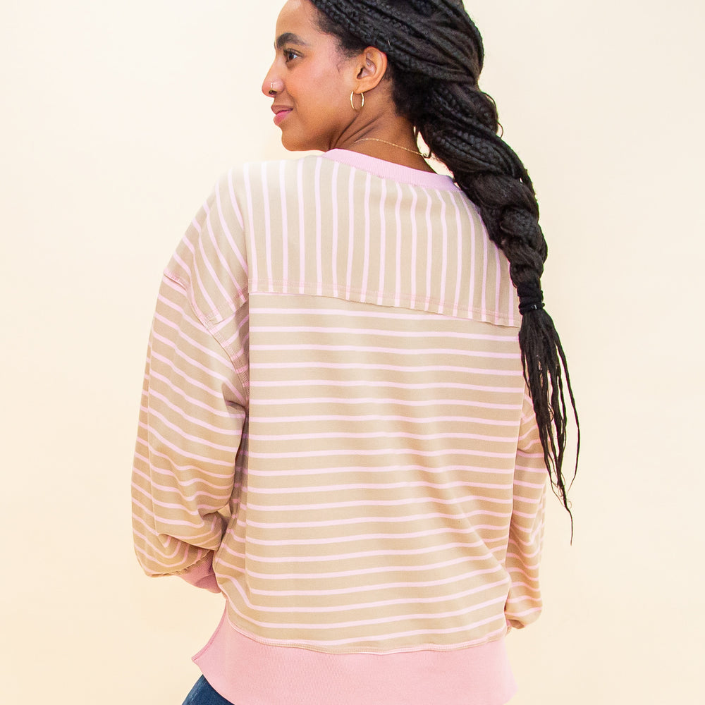 
                      
                        Causal Kindness Top in Beige/Pink (8734326882555)
                      
                    