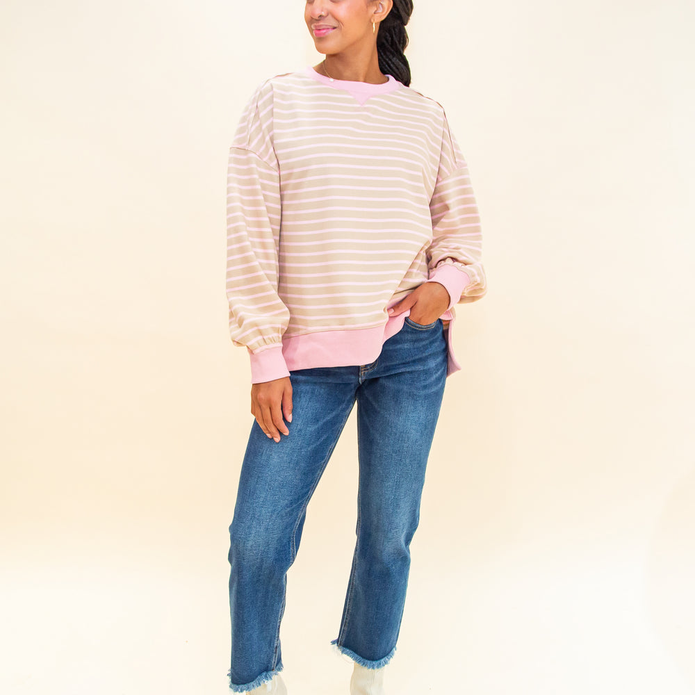 
                      
                        Causal Kindness Top in Beige/Pink (8734326882555)
                      
                    