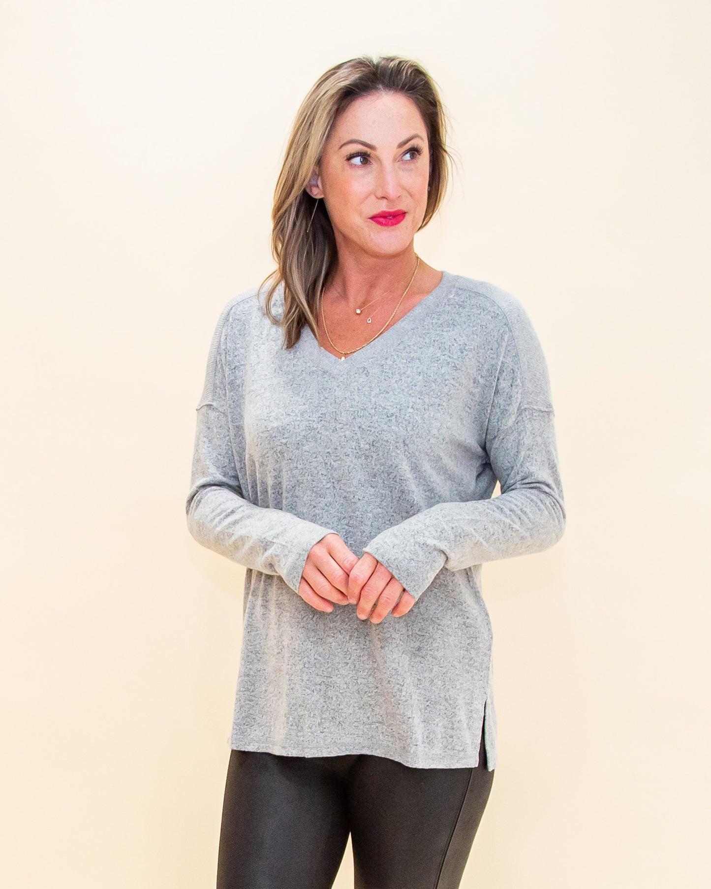 Soft Side Longsleeve in Charcoal (8768866844923)