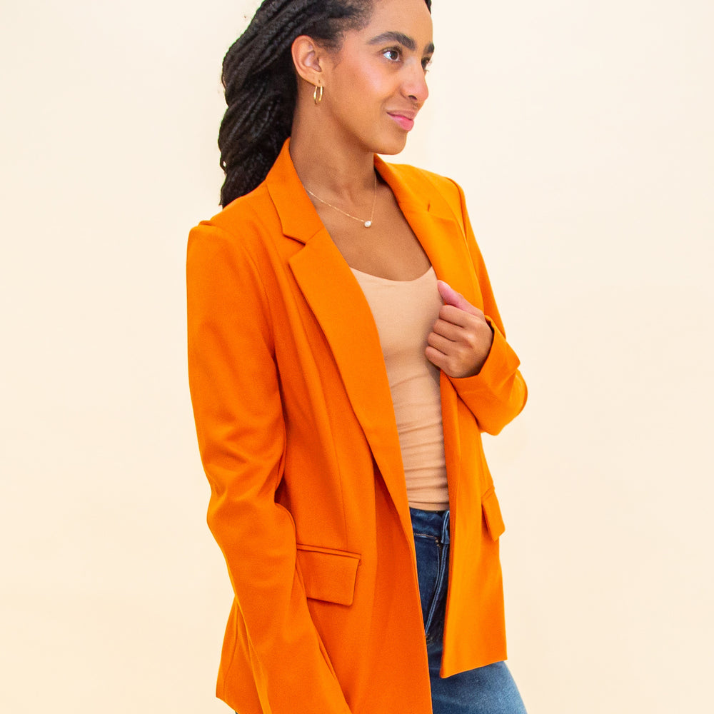 
                      
                        Star Of The Show Blazer in Mustard (8775055376635)
                      
                    