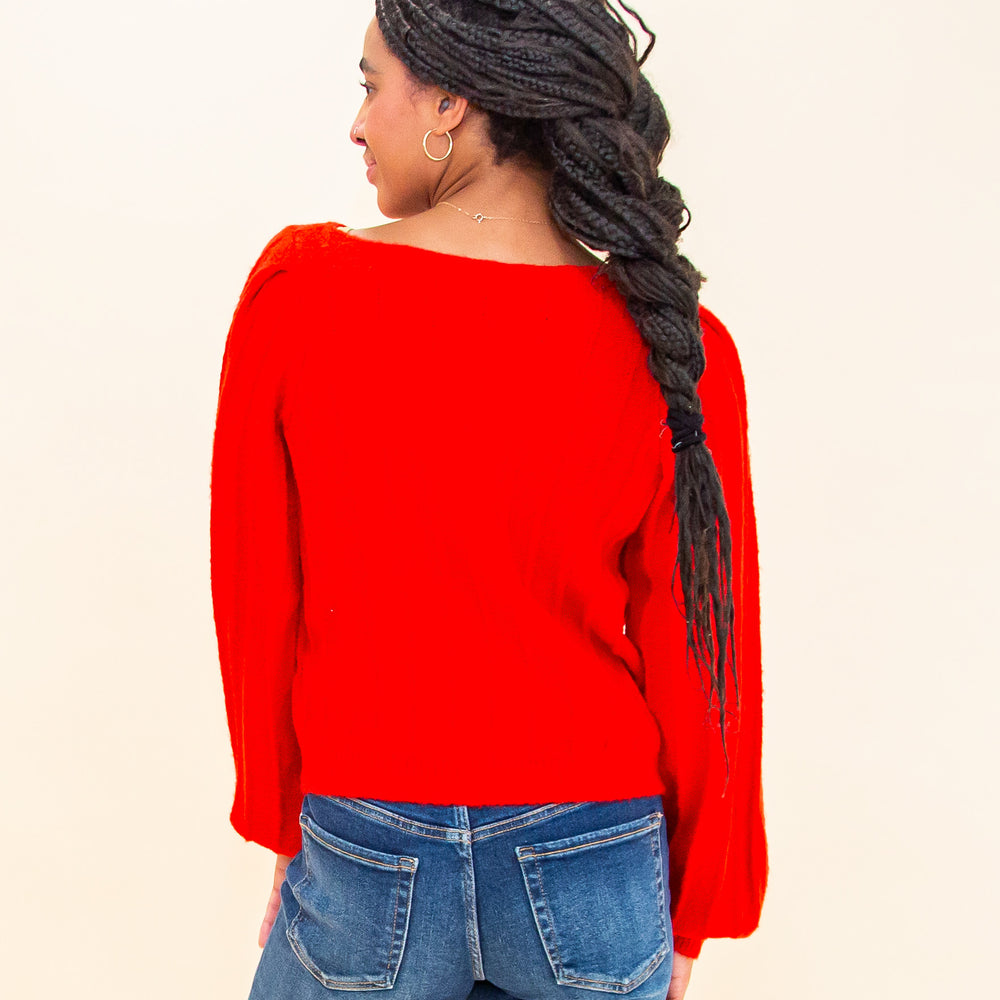 
                  
                    Cozy In Crimson Sweater in Red (8770501345531)
                  
                