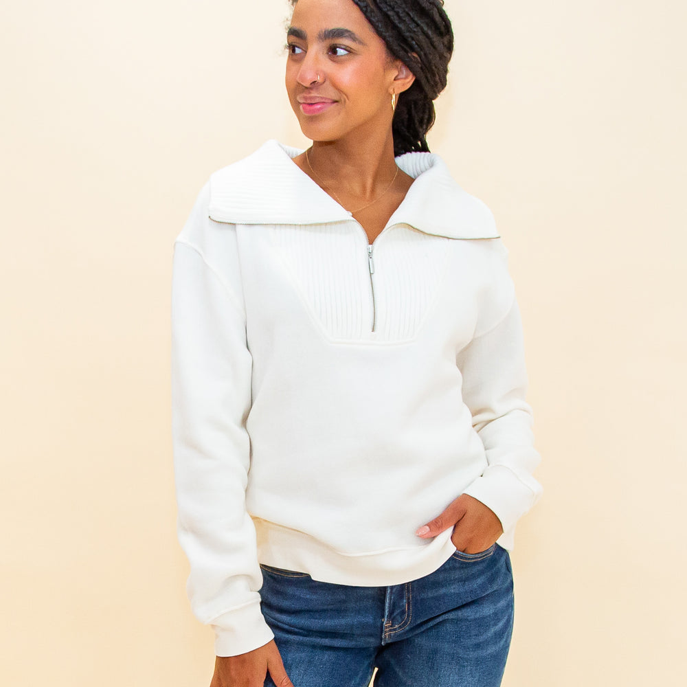 
                      
                        Sonata Fleece Sweatshirt in Sea Salt (8323545235707)
                      
                    