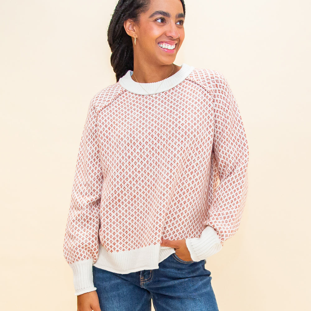 Soft Moments Sweater in Rust (8327186481403)