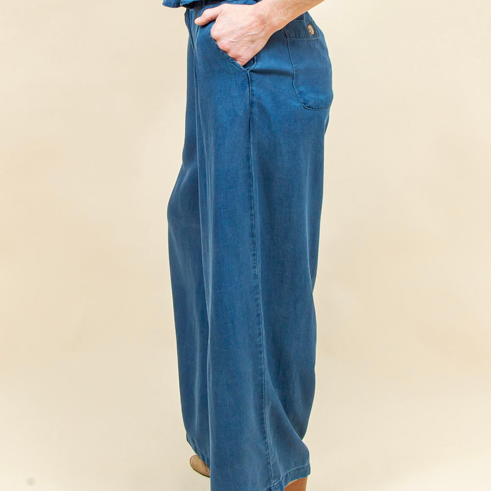 Catch the Breeze Pants in Chambray (8955518255355)