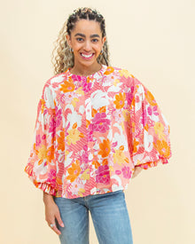  Meant For You Blouse in Magenta (8322925265147)