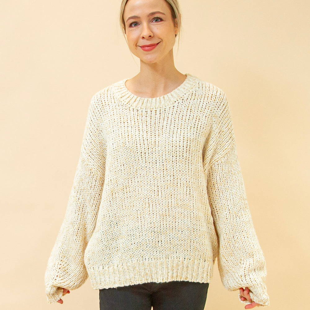 
                  
                    Keep You Calm Sweater in Cream (8931699392763)
                  
                