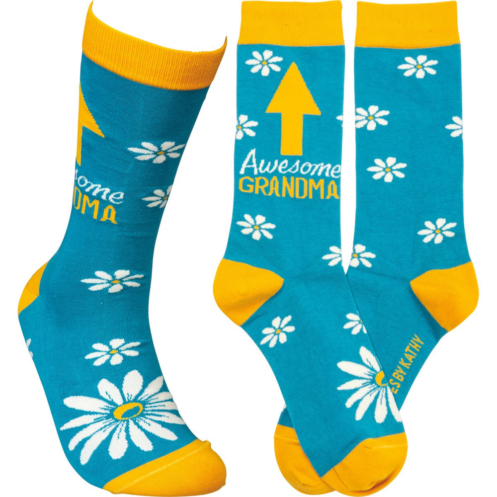 Awesome Grandma Socks (8576460390651)