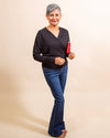 Midnight Mystery Top in Black (6035126714528)